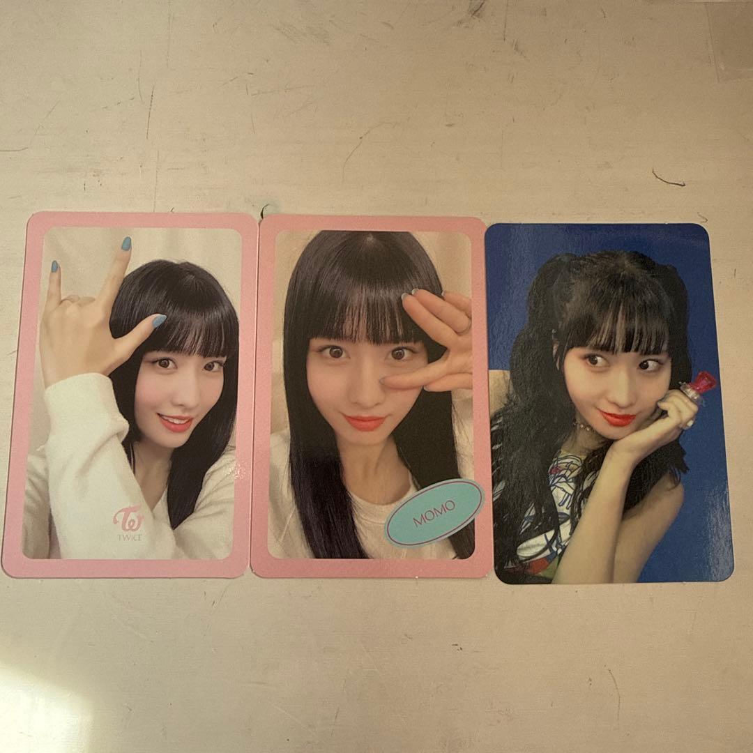 TWICE モモ トレカ fancy セット - メルカリ