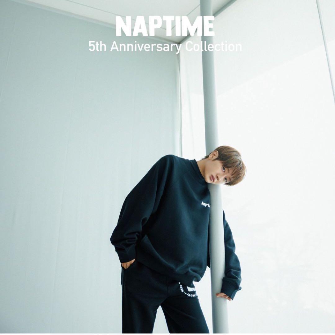 ナップタイム naptime. Nissy 西島隆弘 スウェット プルオーバー黒