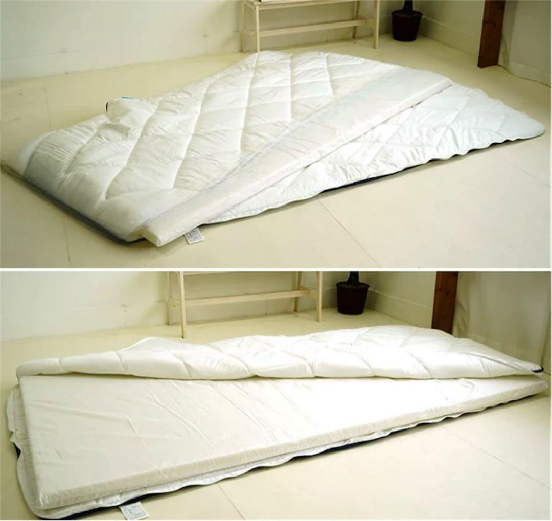 TEIJIN☆ウォッシャブル敷布団☆完全脱着式☆シングルロング☆日本製☆洗濯OK