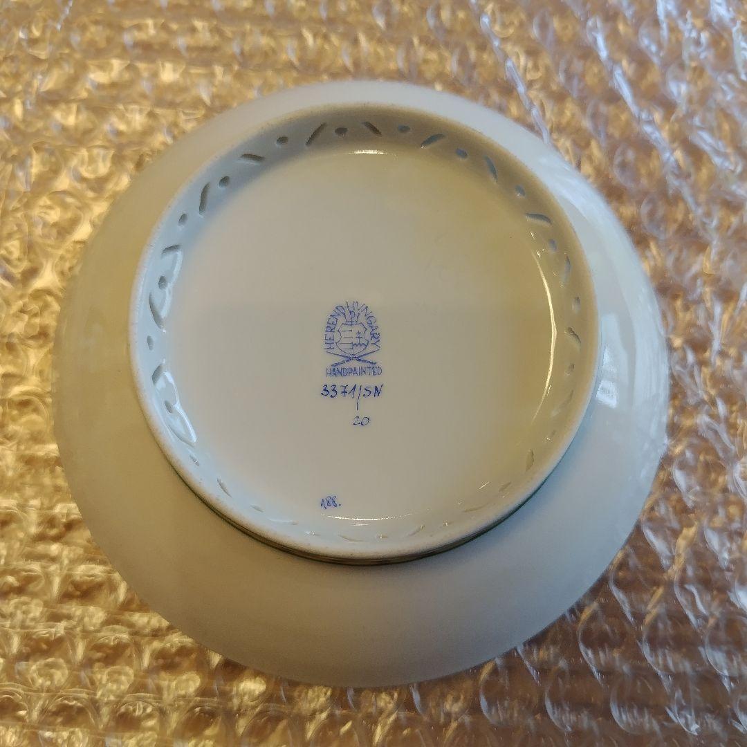 ヘレンド 西安の黒 デミタスカップ&ソーサー シノワズリ マンダリン