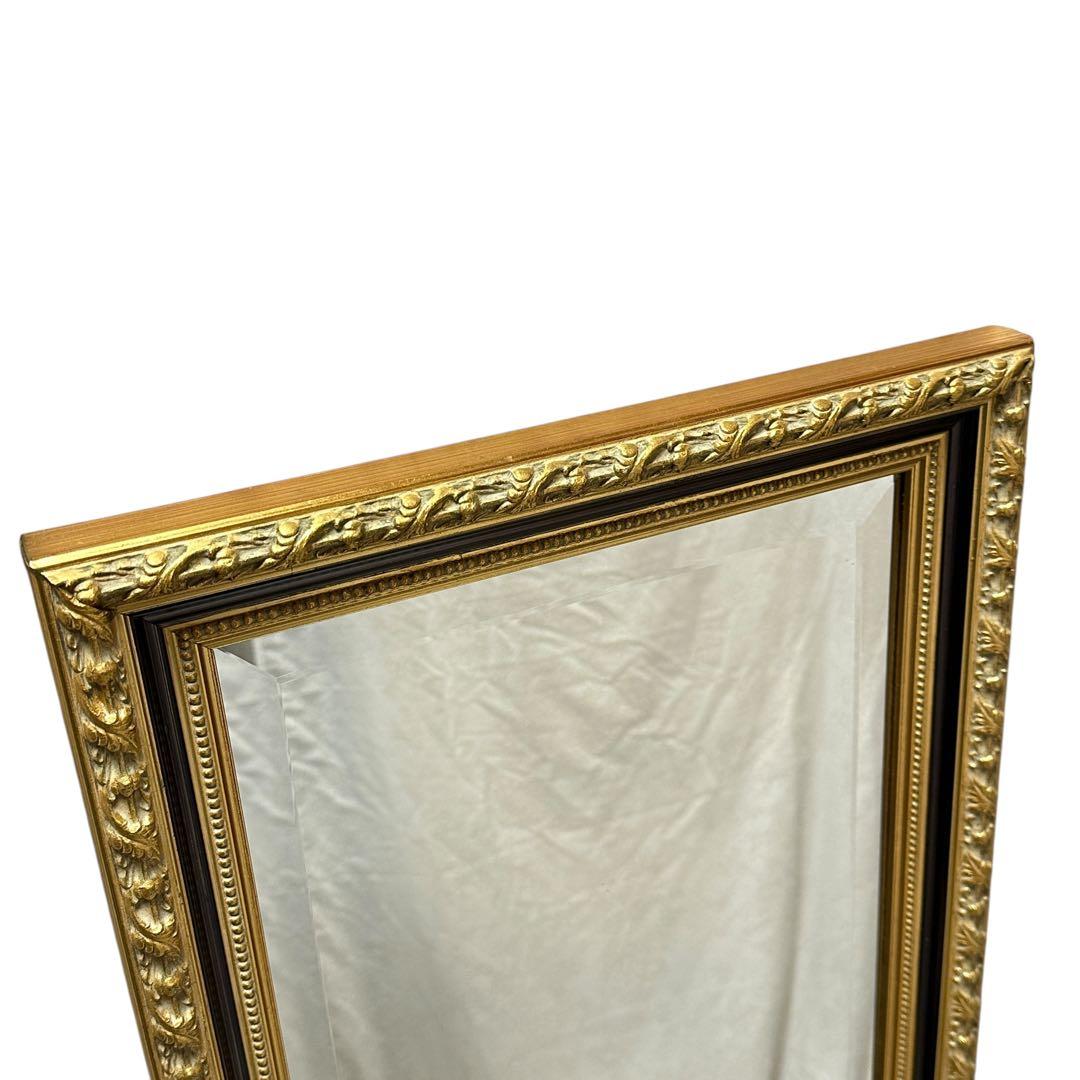 【良品】アンティーク イタリア製 壁掛 姿見