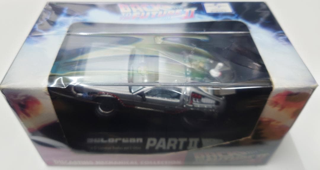 スカイネット バックトゥザフューチャー デロリアン PARTⅡ 1/43
