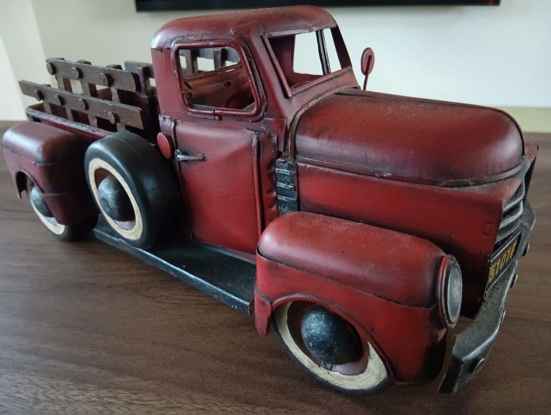 【SUN】アメリカンピックアップトラック　ブリキ