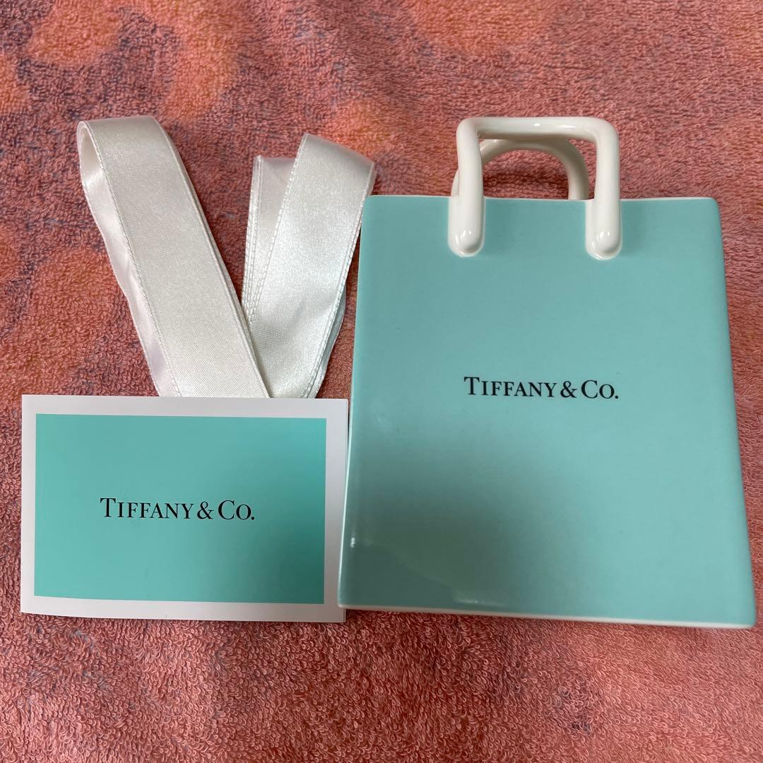 TIFFANY&Co. ショッパー 陶器 ショッパー オーナメント　置物