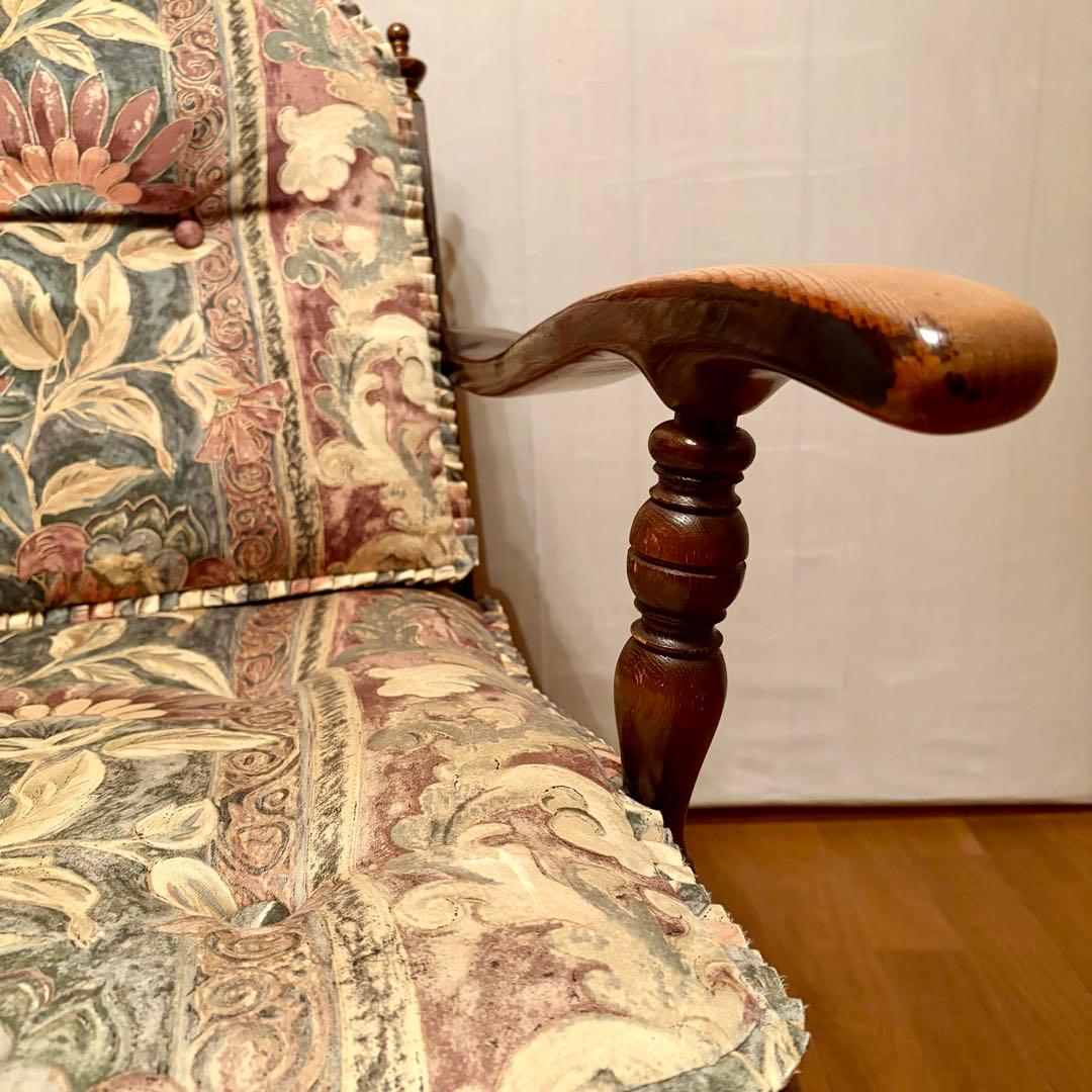 【飛騨産業】\"穂高\"左肘付きチェア (シエスタG)