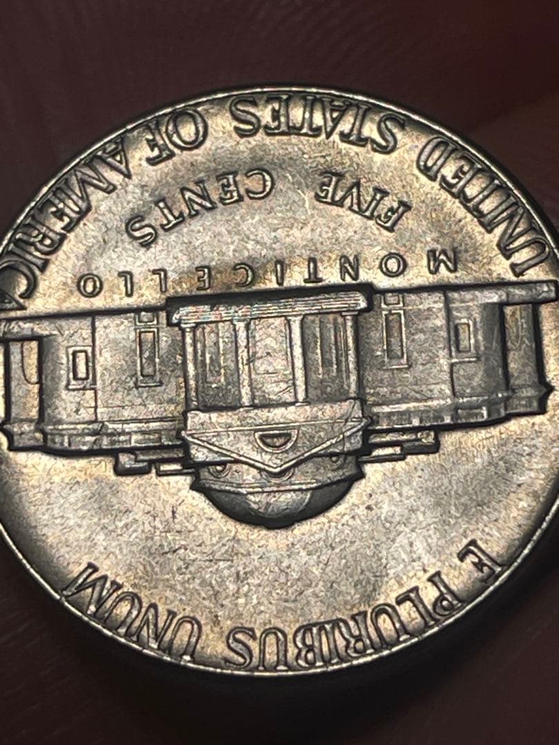 美品 アメリカ 1973年 D ジェファーソンニッケル5セント プルーフ