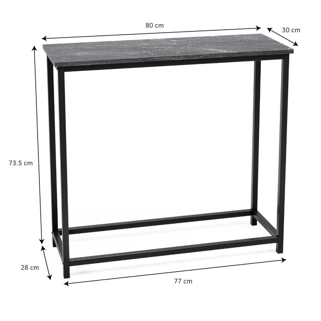 大理石 コンパクトの玄関テーブル インテリアほどの高級感