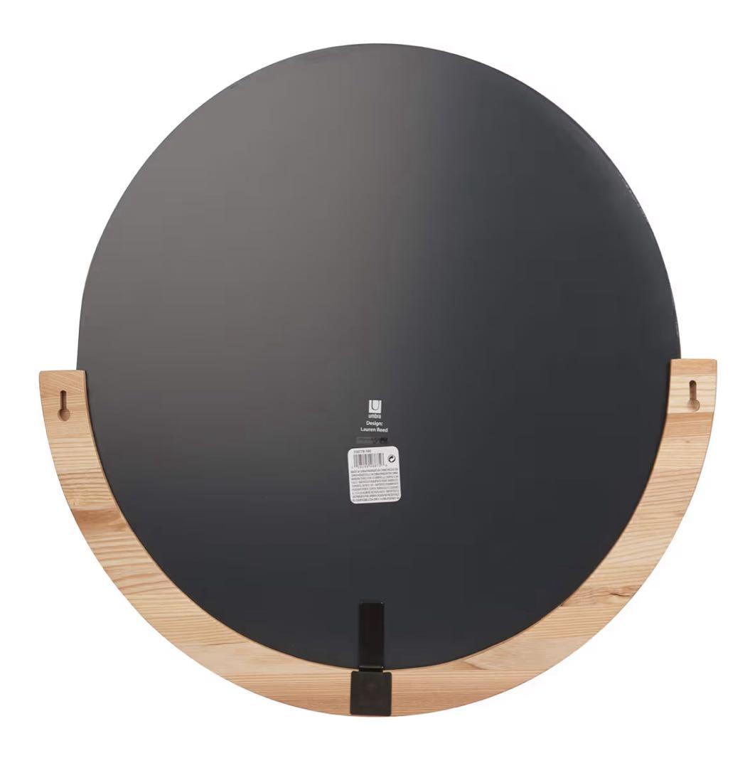 【新品】Umbra アンブラ 円形ウォールミラー82x79cm