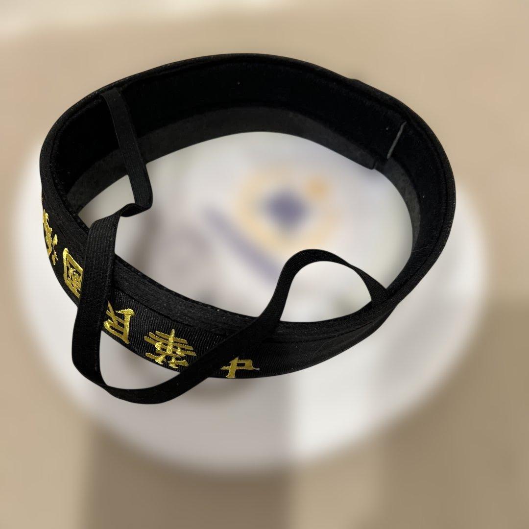 実物 台湾軍水兵帽 中華民国海軍 帽子 ホワイト ブラック 防水