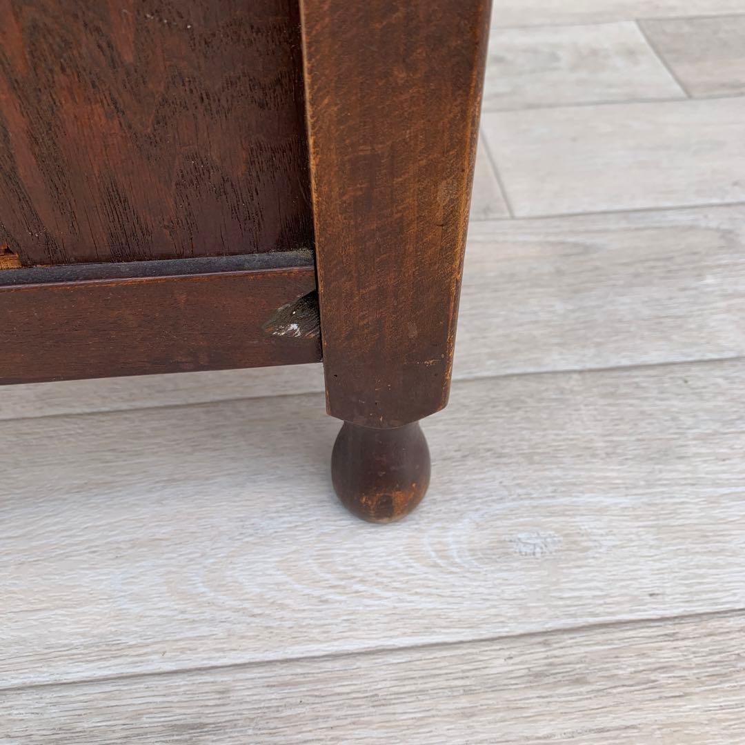 希少　民芸　小引き出し　スツール