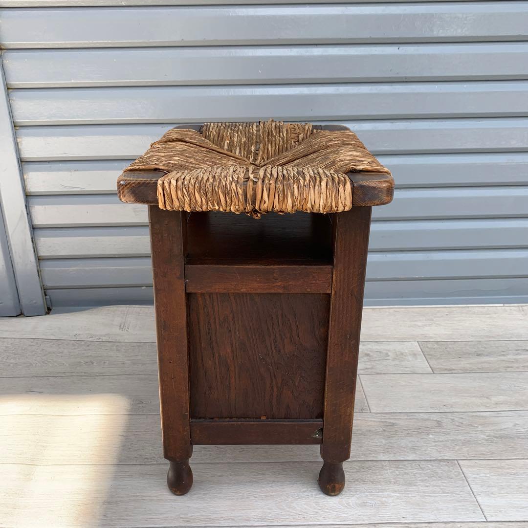 希少　民芸　小引き出し　スツール