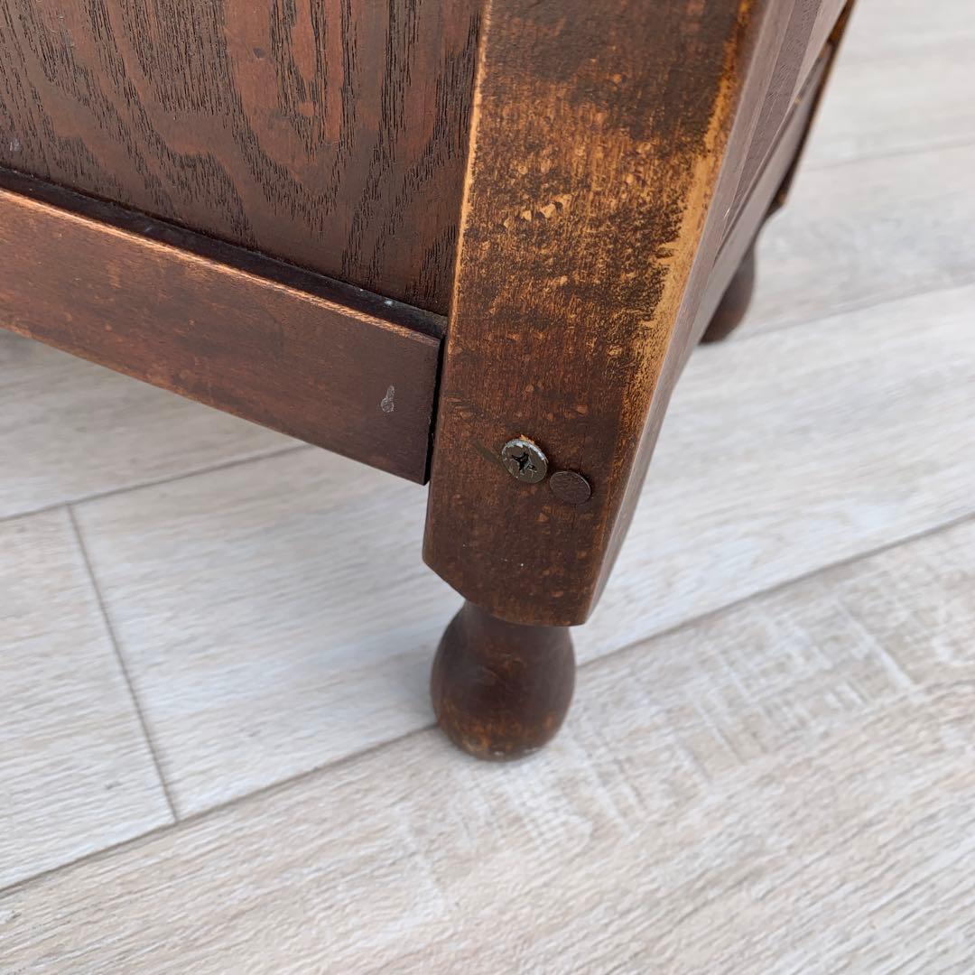 希少　民芸　小引き出し　スツール