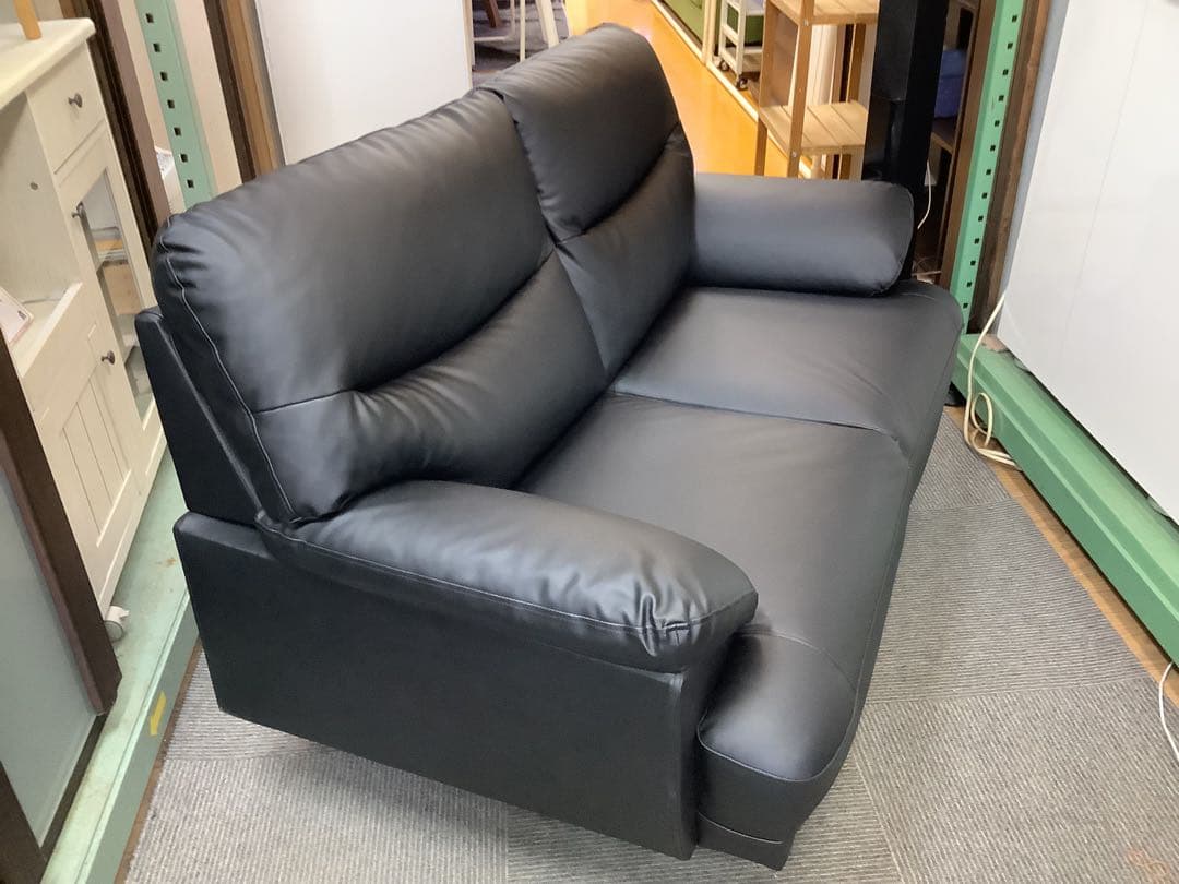 ニトリ 2人掛けソファー｜Nシールド キャッツ3 BK