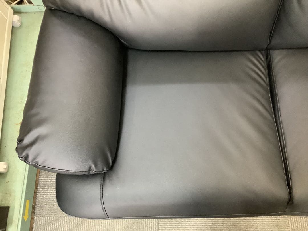 ニトリ 2人掛けソファー｜Nシールド キャッツ3 BK