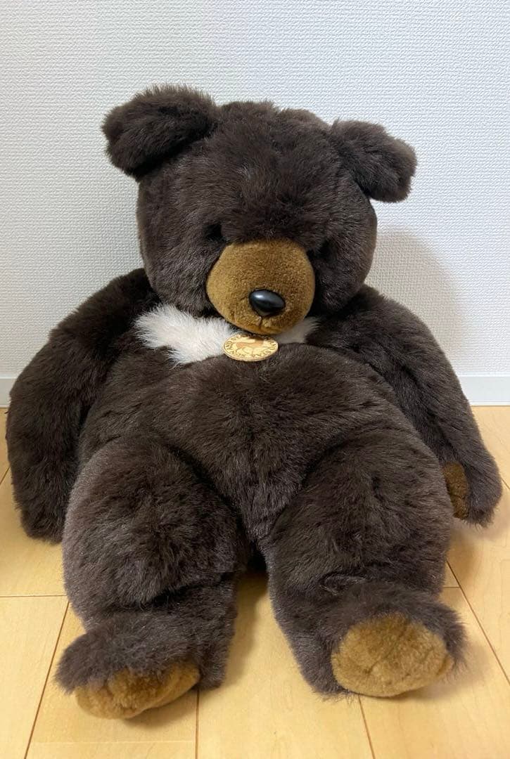 希少】ツキノワグマ ぬいぐるみ サンアンドスター Sun & Star レトロ