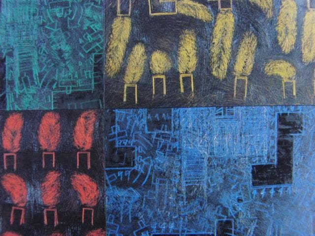 守谷史男、跡－07・85、希少な画集より、新品高級額・額装付