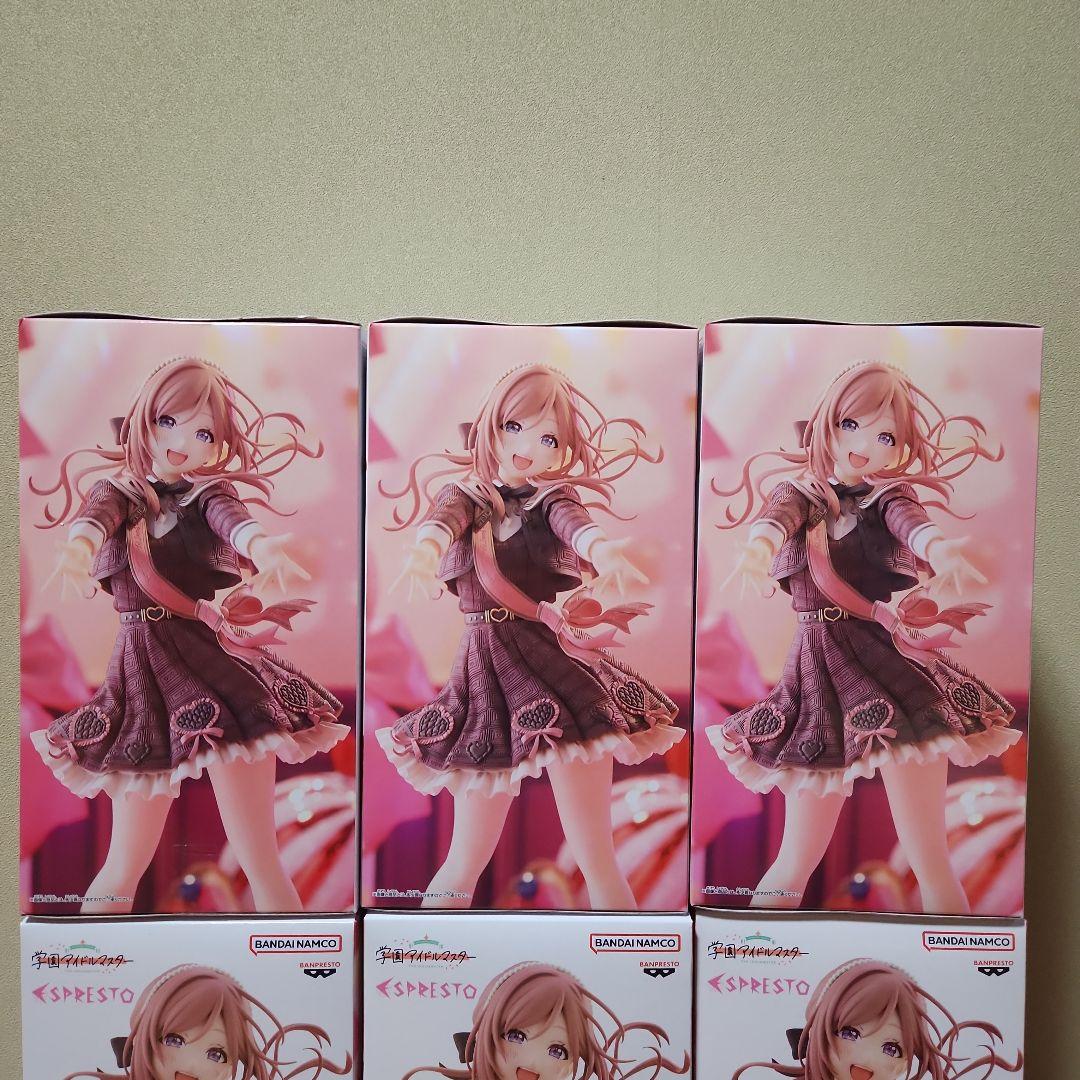 未開封]学園アイドルマスター 姫崎莉波 フィギュア 6個セット