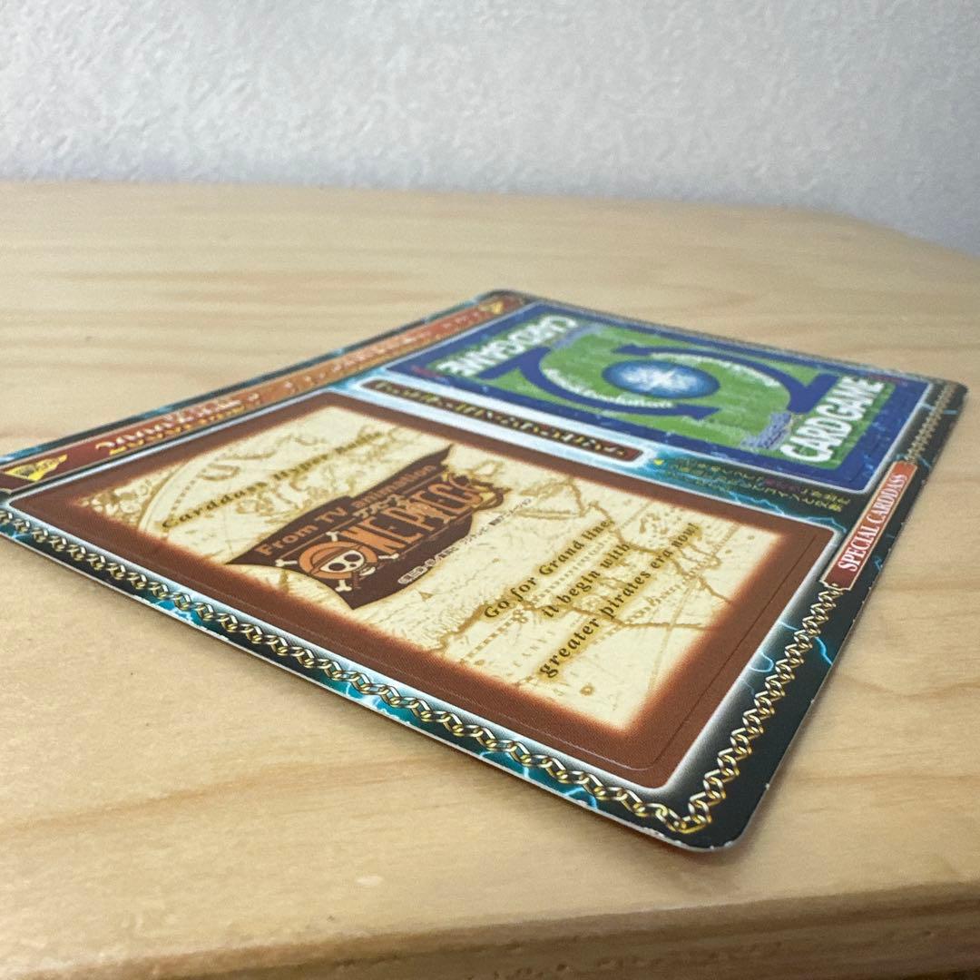 未剥がし美品】2000春東映アニメフェア 特典カードダス ワンピース