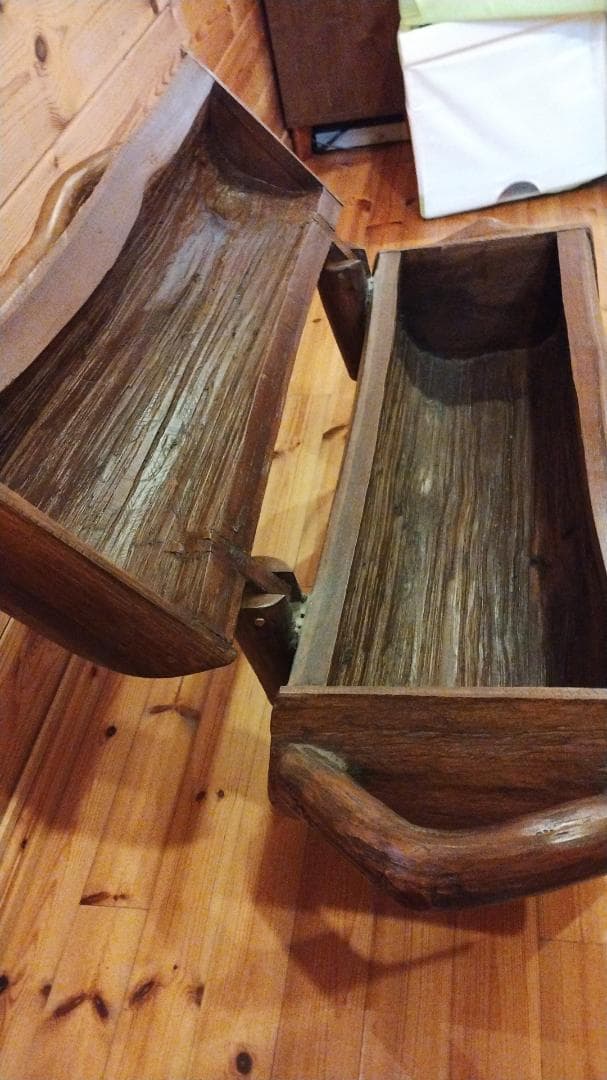 大型天然丸太家具 希少品