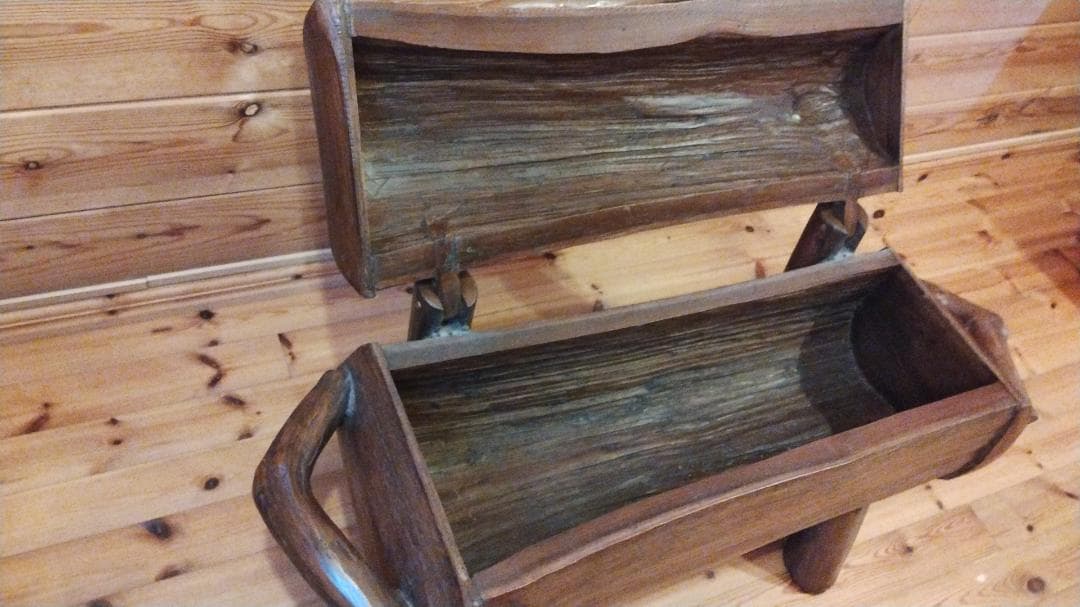 大型天然丸太家具 希少品