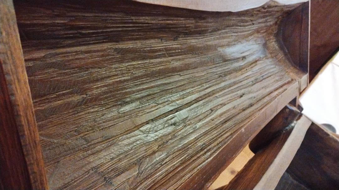 大型天然丸太家具 希少品