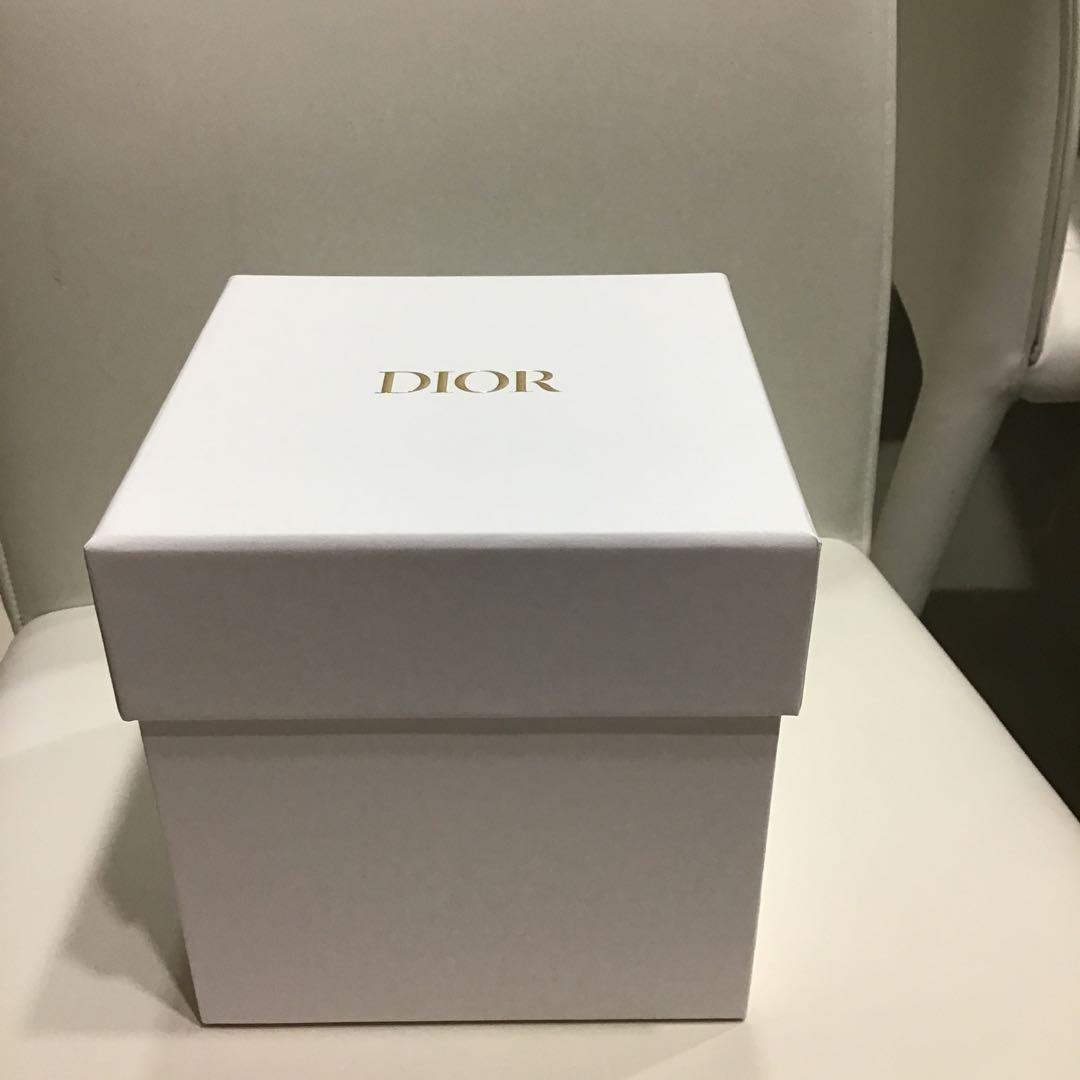 DIOR スノードーム 2025 ニューイヤーカードとミニショッパー付き