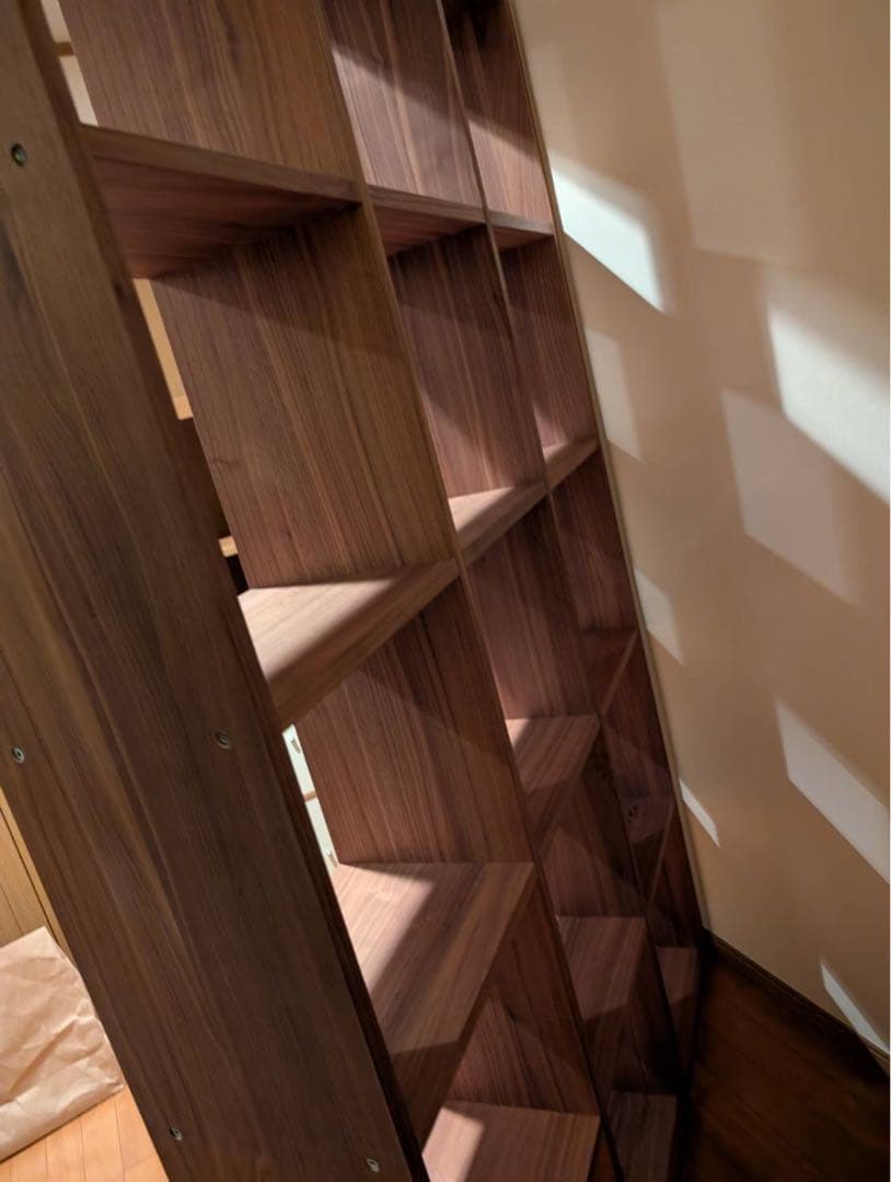 【送料込】無印良品 Muji スタッキングシェルフ 棚 木製家具