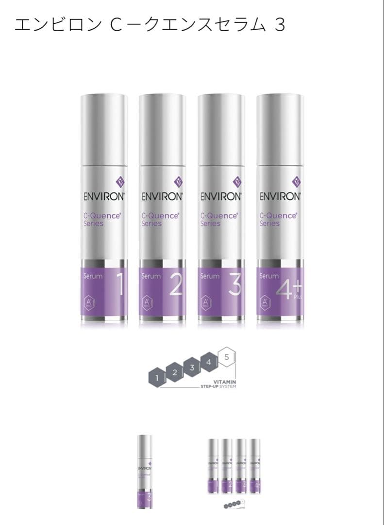 【美品・未使用】エンビロン　シークエンスセラム4プラス 30ml