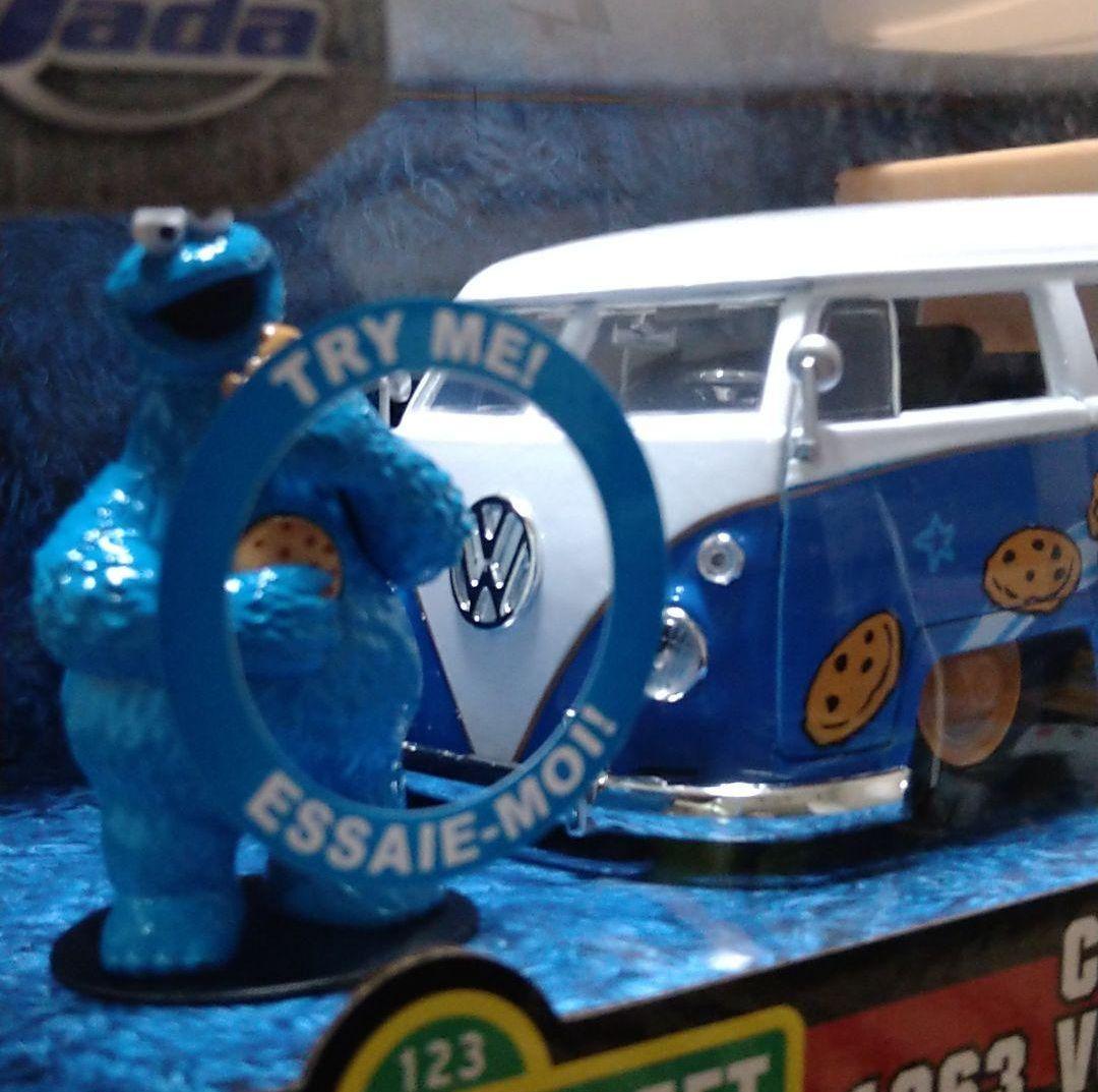 jadatoys 1/24 セサミストリート＆1963 VW バス ピックアップ - メルカリ