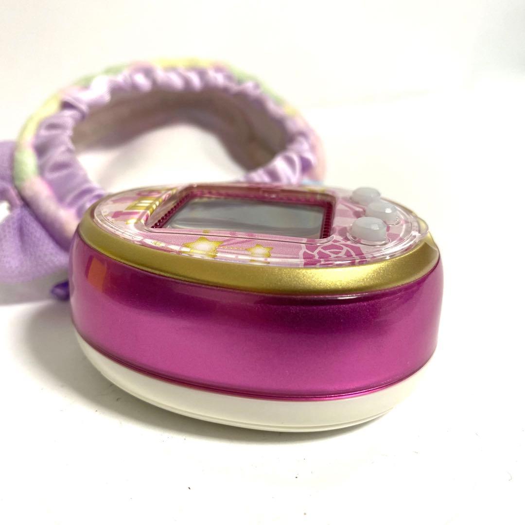 たまごっち 4u ピンク カラフルメロディ ソフトケース ストラップ