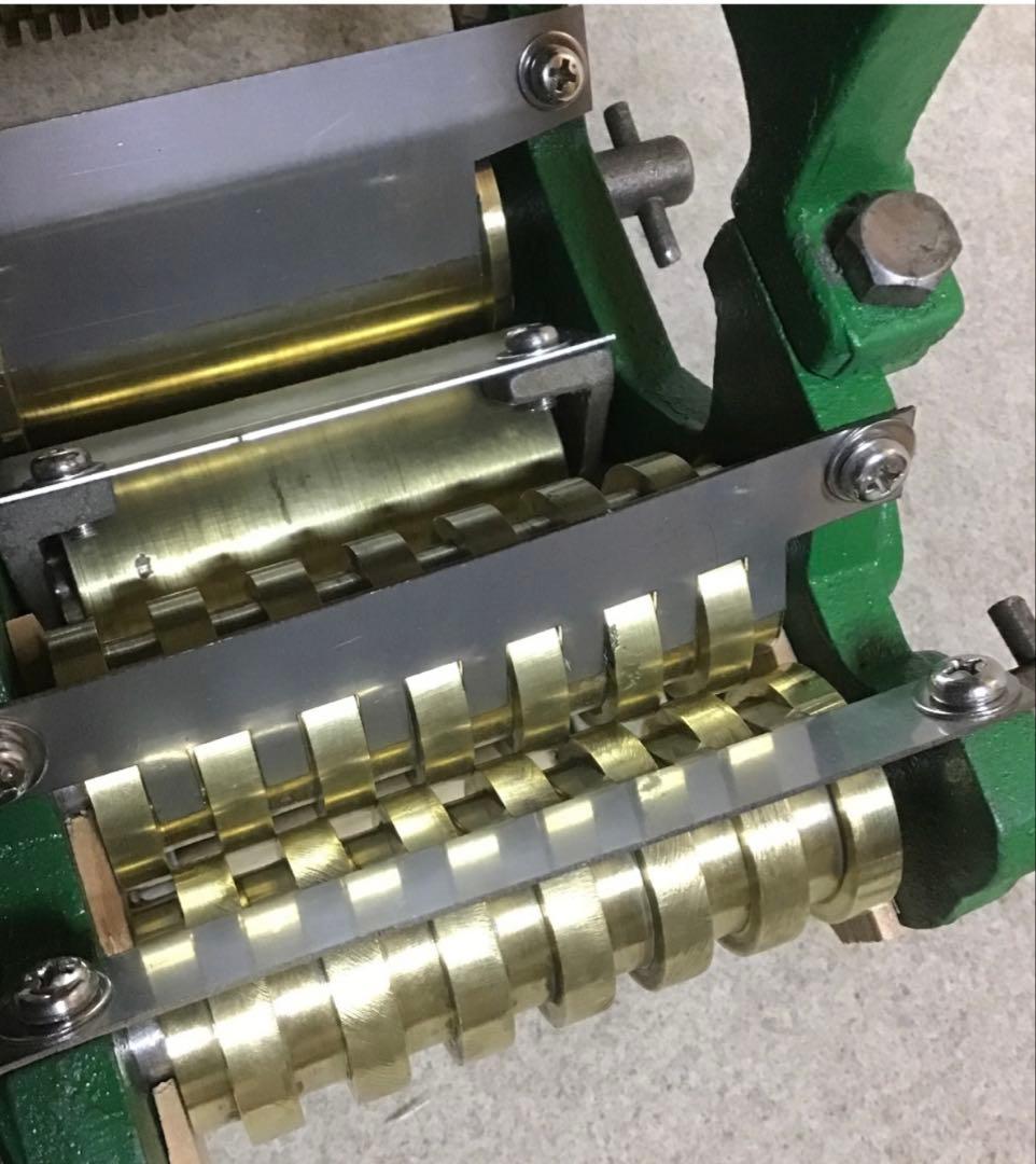 小野式製麺機1型　両刃用　ステンレス櫛刃(2.2mm・6.3mm) オリジナル
