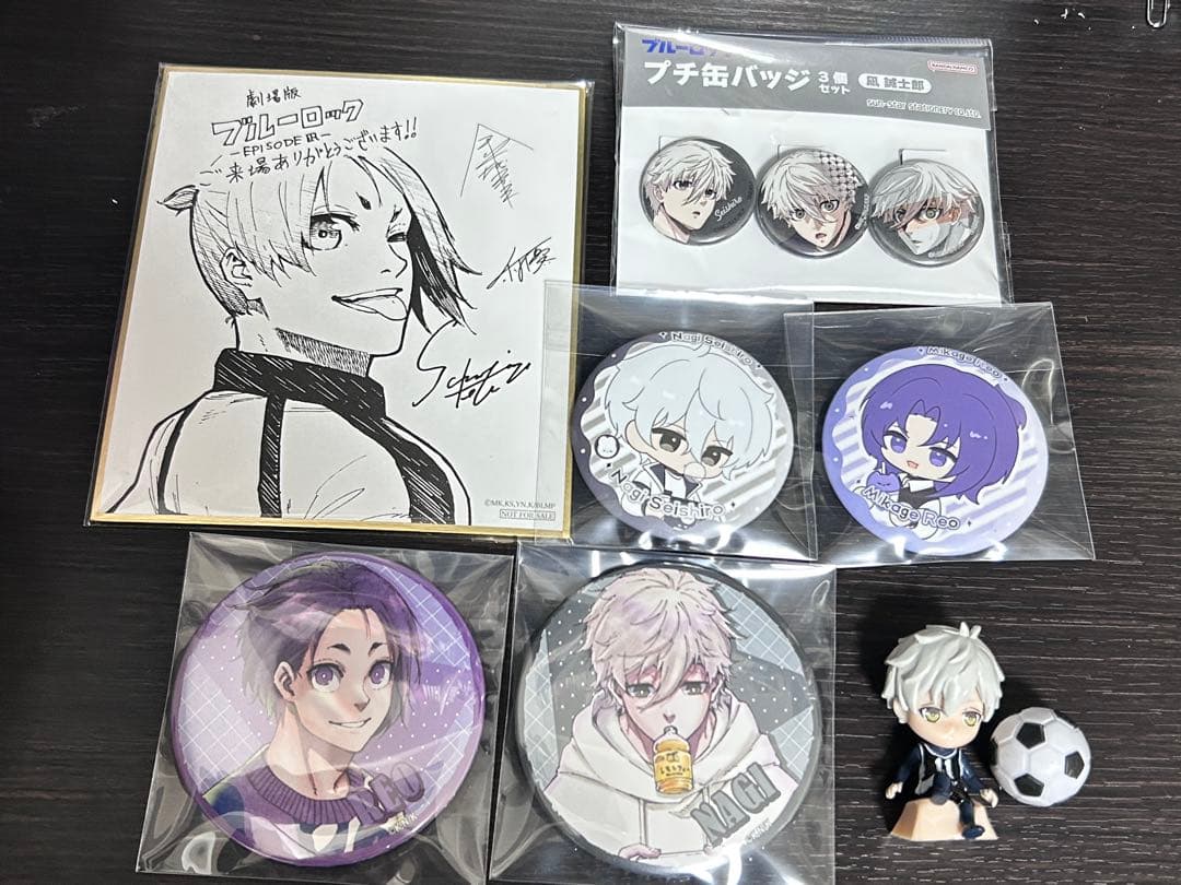 ブルーロック 缶バッジセット 凪誠士郎 御影玲王 8点セット - メルカリ