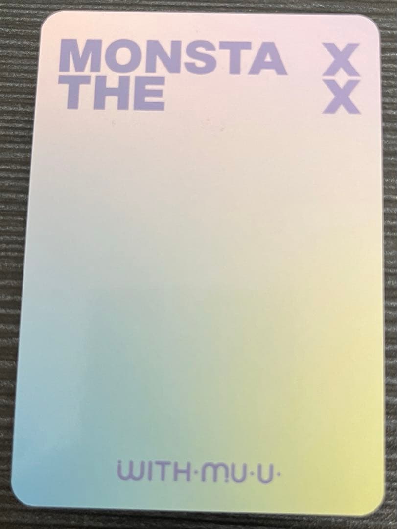 MONSTA X THE X withmuu 対面サイン会 トレカ - メルカリ