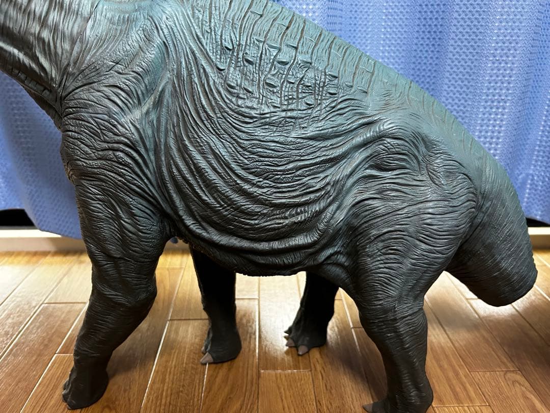 海洋堂1/20☆ブラキオサウルス/ソフビキット/完成品/村松しのぶ/レトロ/恐竜