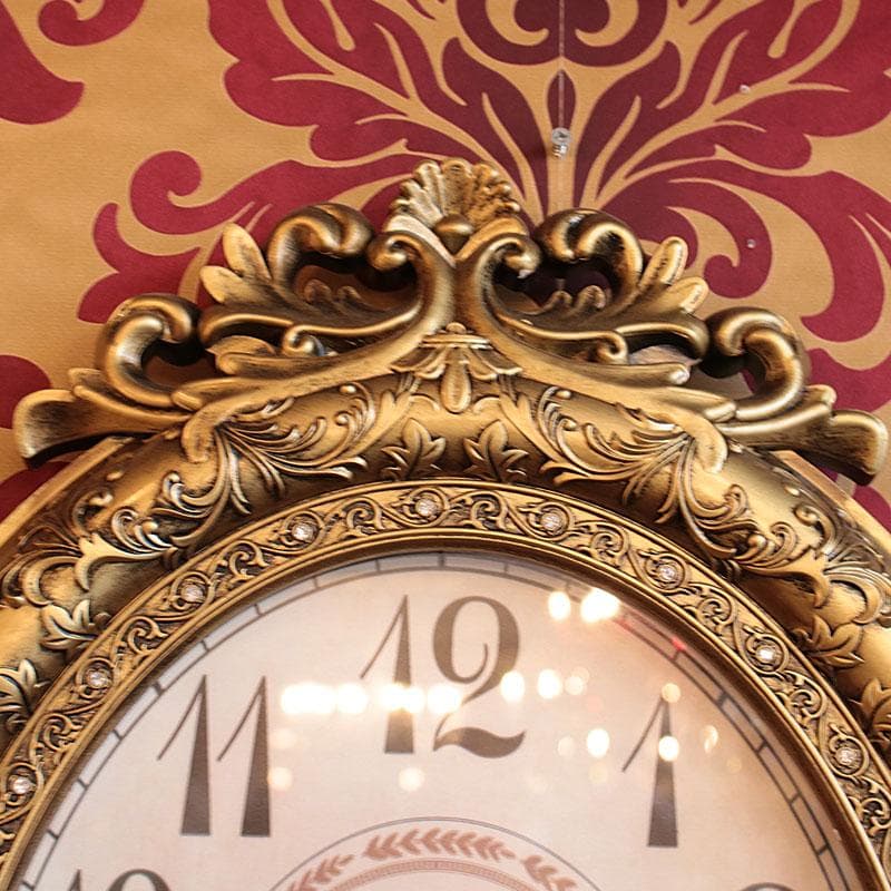 ウォールクロック ビクトリアンパレス ゴールド 掛け時計 655-106