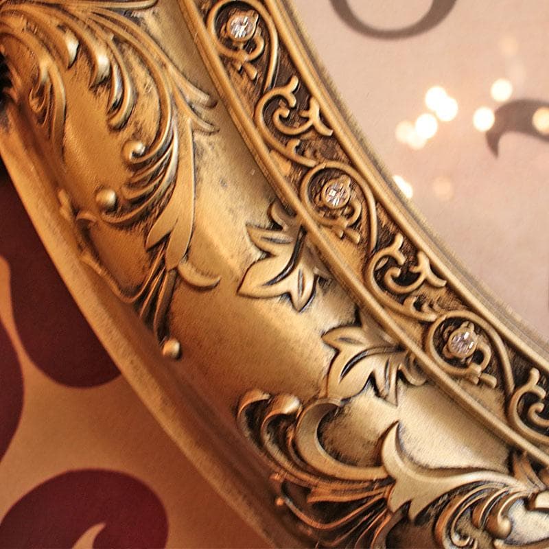 ウォールクロック ビクトリアンパレス ゴールド 掛け時計 655-106