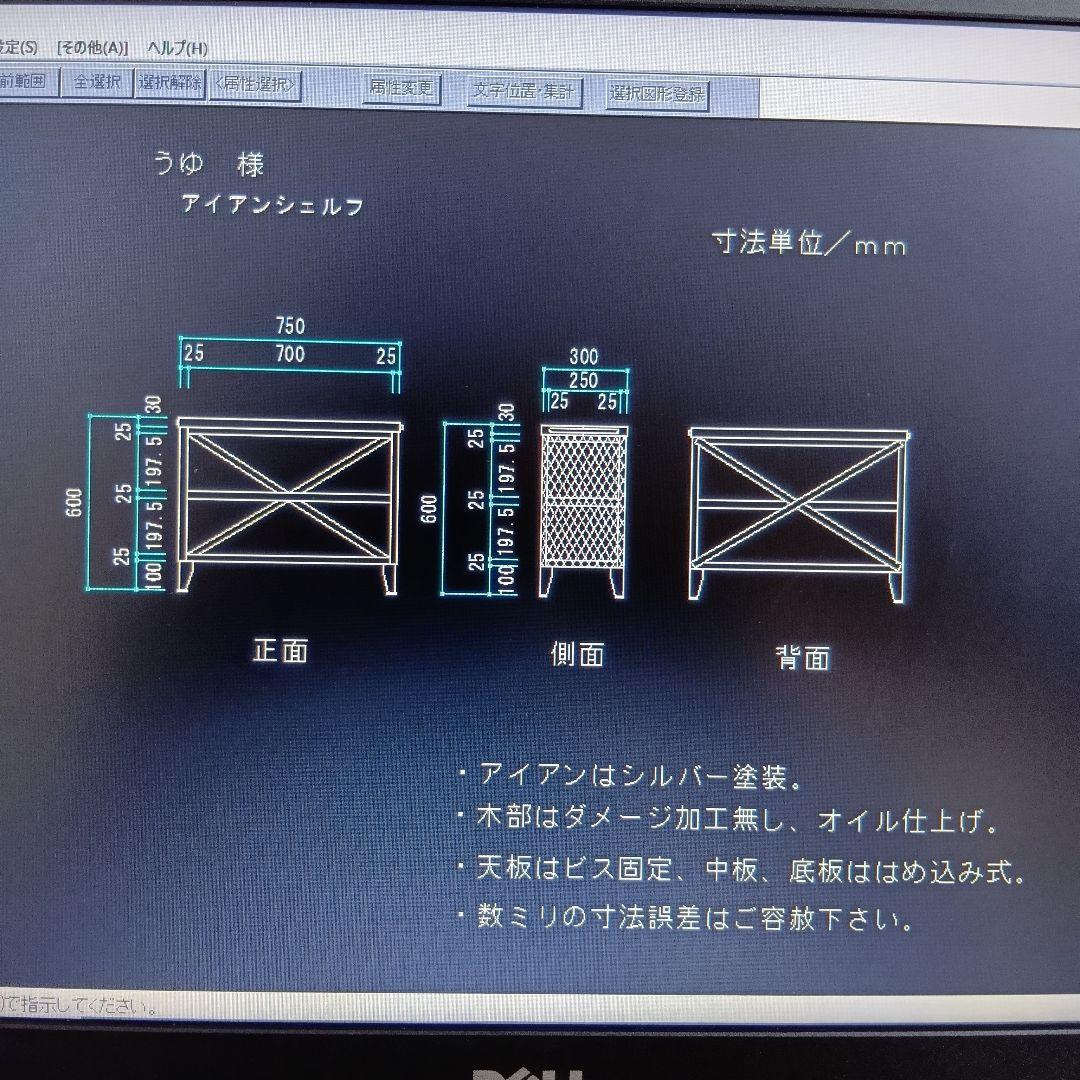 アイアン　シェルフ　ラック　インダストリアル　シューズラック　店舗什器　男前　棚