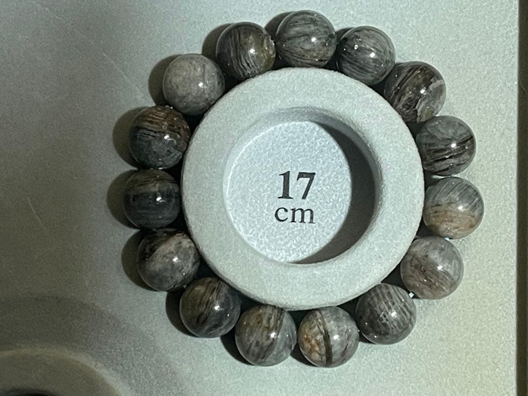 【ブレスレット】 ガーデンクォーツ 14mmラウンド 内径170mm