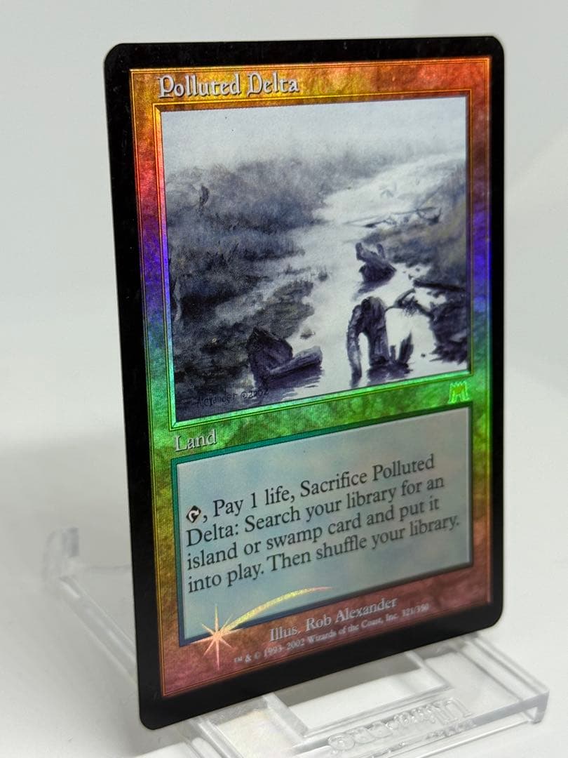 希少品　初版【Foil】英語版《汚染された三角州》[ONS] ②