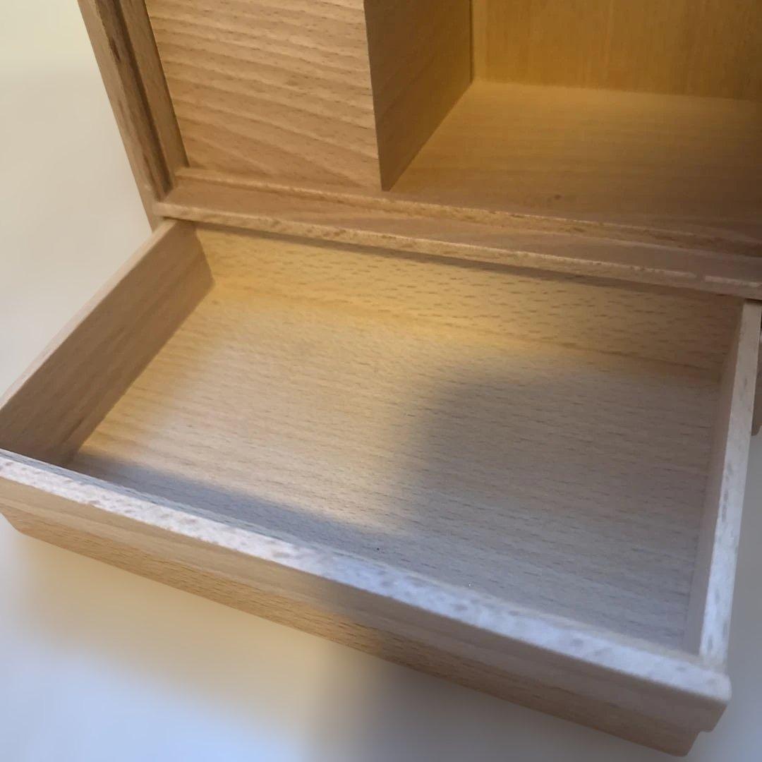 中川政七商店　化粧箱　ドレッサー・鏡台 引き出し付き