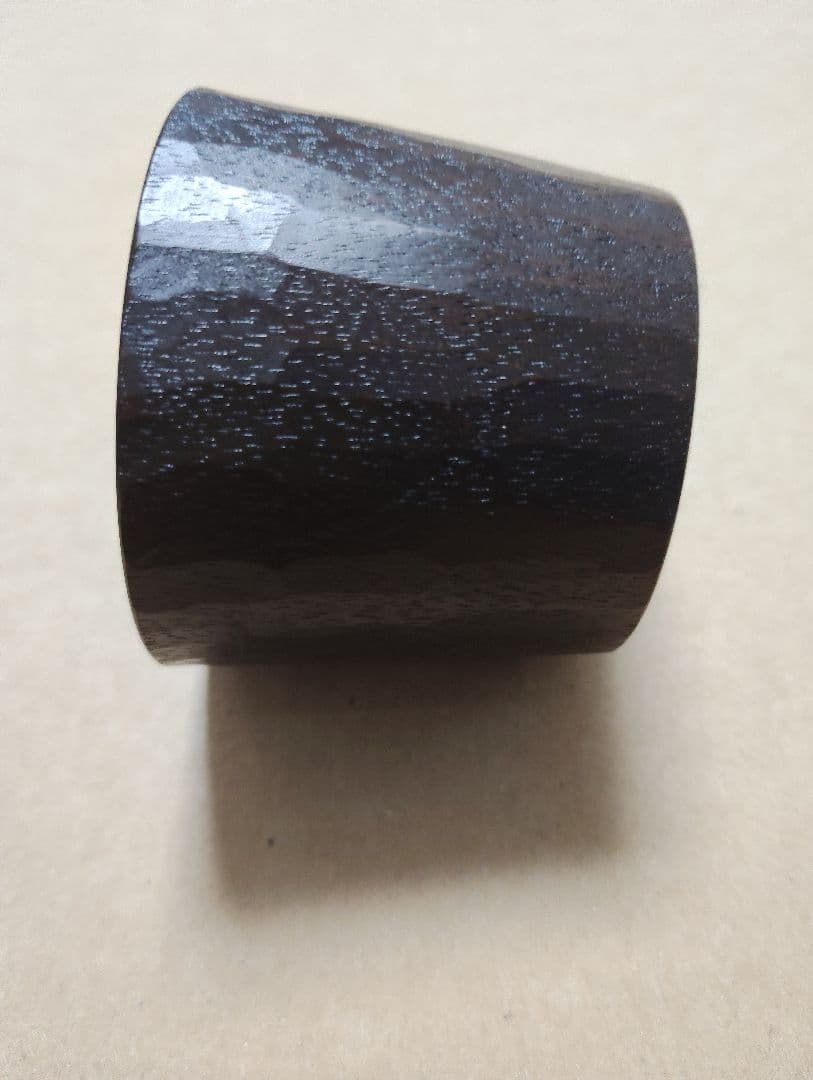 三谷龍二 黒漆 ぐい吞み おちょこ - メルカリ