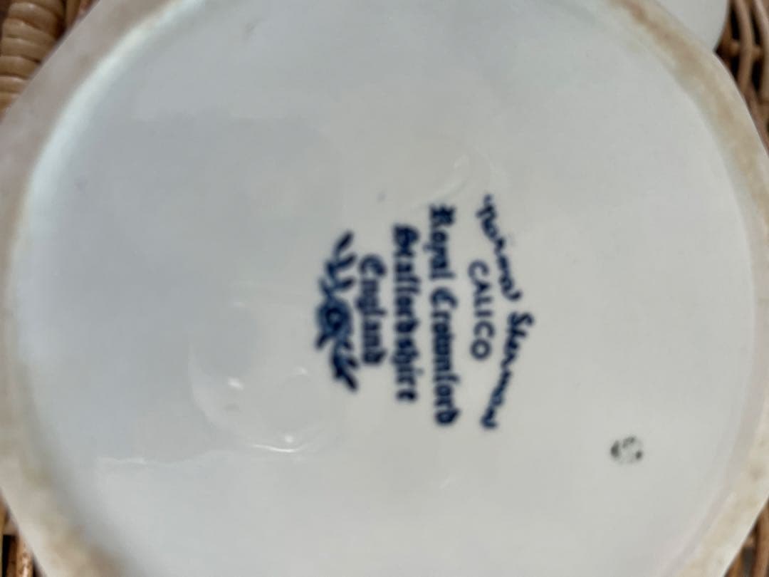 英国バーレイ　burleigh キャリコキャット ボックス　小物入れ