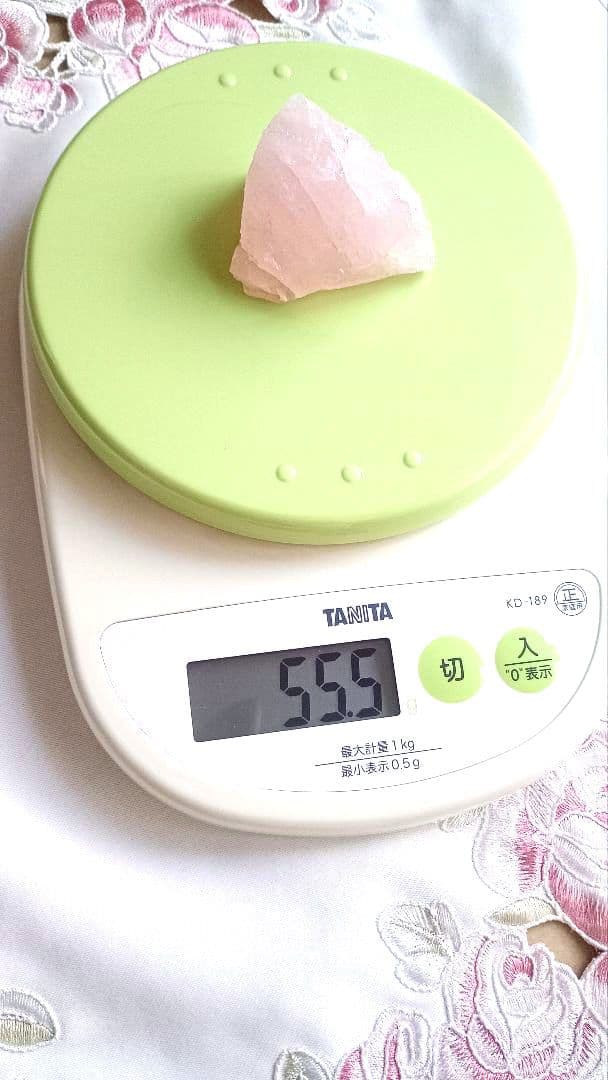 石材店購入 天然石 原石 5点セット（水晶・アメジスト・ローズクォーツ 他）