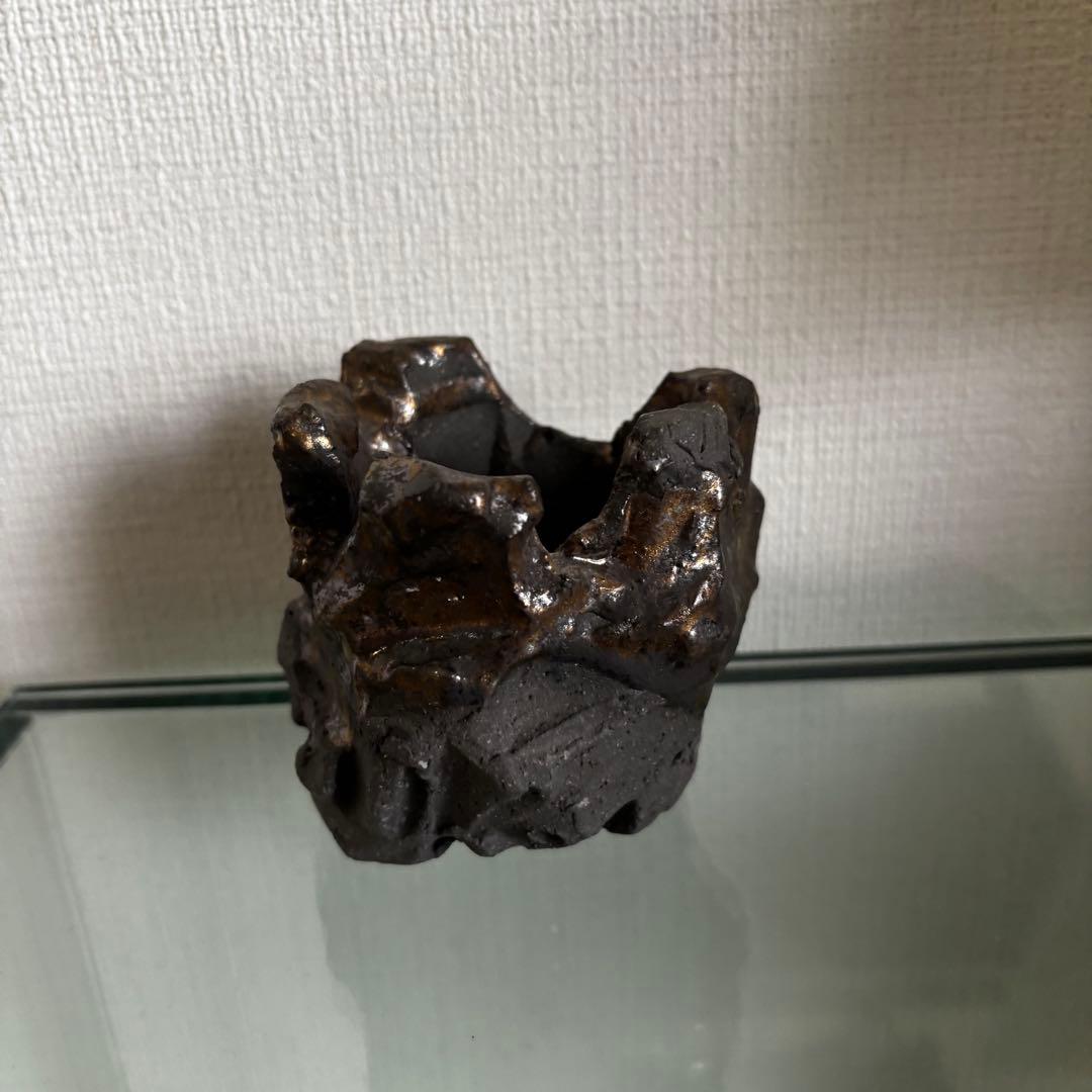 姫野翔太ミニtubomi 作家鉢　陶器鉢　アガベ塊根植物　珍奇植物