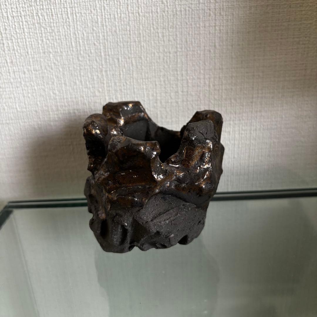 姫野翔太ミニtubomi 作家鉢　陶器鉢　アガベ塊根植物　珍奇植物