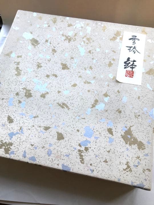 新山光哉　大鉢　雪椿　箱入り