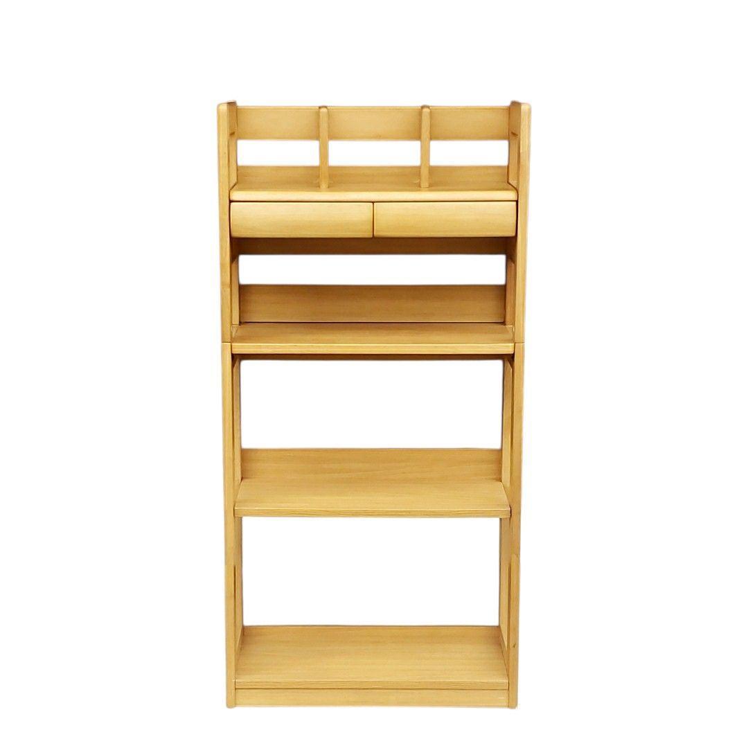 【美品】KOIZUMI オープンシェルフ 引出し2杯 書棚 デスクシェルフ