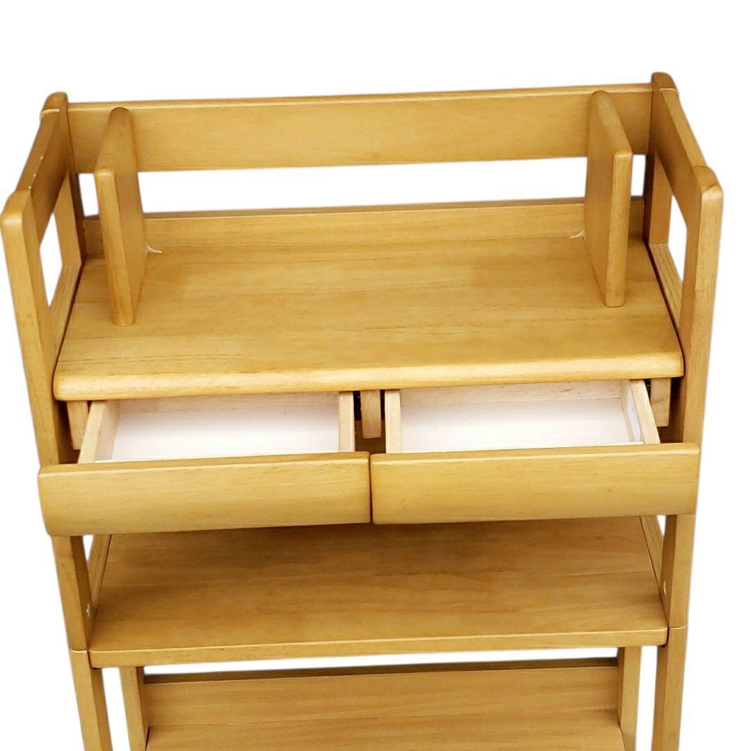 【美品】KOIZUMI オープンシェルフ 引出し2杯 書棚 デスクシェルフ