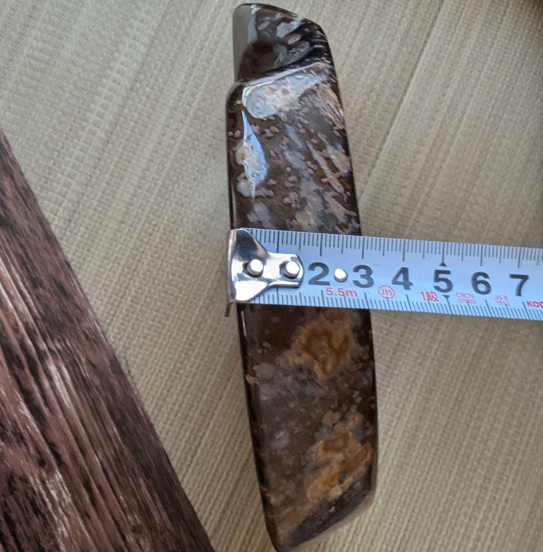 アゲート ジオード 原石　？★6.6kg★台付き　希少かも!　美品