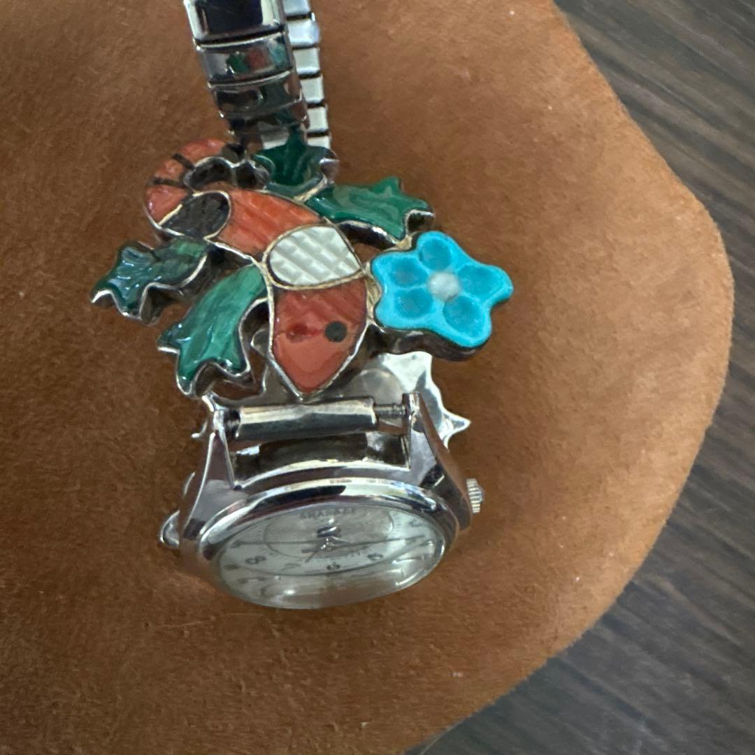 ZUNI タマラピント　腕時計 インディアンジュエリー